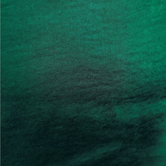 NWOT Lulu’s Got the Love Emerald Satin Square-neck Mini Dress Size US XL - Picture 4 of 8